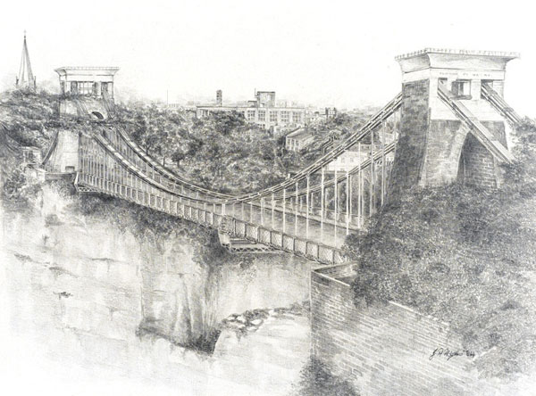 clifton The Clifton suspension Bridge'0x320mm